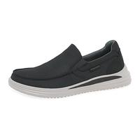 Skechers 204785 BLK, Zapatos Casuales Hombre, Black Canvas, 44 EU
