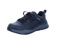 Skechers 210021 Bkgy, Zapatillas Hombre, Cuero Impermeable Negro Gris, 39.5 EU