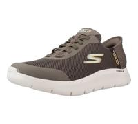 Skechers 216324 GO Walk Flex Slip-INS Brown Marrone Scarpe uomo elastici Memory Foam