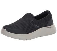 Skechers 216485 Nvgy, Zapatillas Hombre, Tela Azul Marino, Piel Azul Marino, Ribete Azul Marino, 44 EU