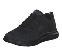 Skechers 232298, Zapatillas Hombre, Black Knit Black Trim, 48.5 EU