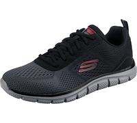 Skechers 232399, Zapatillas Hombre, Black Mesh/Charcoal Trim, 48.5 EU