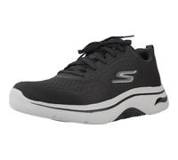 Skechers 232462-wbk SneakerHombre | Manos libres, deslizante, espuma viscoelástica refrigerada por aire, lavable a máquina, senderismo, sendero, casual