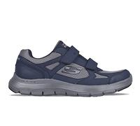 Skechers 232578 Fortner Navy BLU Scarpe uomo Sneakers Strappi Memory Foam 42
