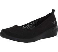 Skechers Arya Airy Days, Bailarinas Mujer, Black, 40 EU