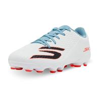Botas de fútbol skechers skx_2 jr youth mg niño blanco/turquesa 36