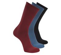 Skechers 3 Pack Hombre's Reflective Performance Half Terry Crew medias o calcetines? en Poseidon, talla Grande