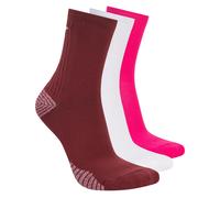 Skechers 3 Pack Mujer's Half Terry Low Crew medias o calcetines? en Borgoña/Rosa, talla Media