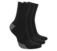 Skechers 3 Pack Mujer's Half Terry Low Crew medias o calcetines? en Negro/Blanca, talla Media