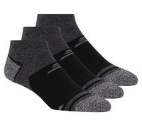 Skechers 3 Pack Mujer's Performance Low Cut Running medias o calcetines? en Negro/Gris, talla Media