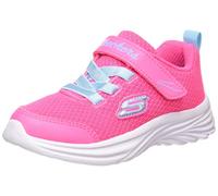 Skechers 302450N NPTQ Niñas Zapatillas, Neon Pink Mesh/Turquoise Trim, 21.5 EU