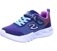 Skechers 303700l Nvmt, Zapatillas Niñas, Malla Azul Marino Multi Trim, 27 EU