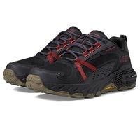 Skechers 3D MAX Protect para Hombre, Negro/Rojo, 43 EU