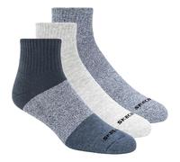 Skechers 3pk Qtr Colorbloc S118998-BLU - Calcetines para hombre, multicolor, talla 41-46 EU, multicolor, 41