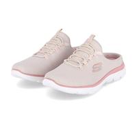 Skechers Zuecos para mujer Summits Swift Step malla veganos Taupe Coral 40 EU