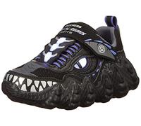Skechers 400112L BKCC, Zapatillas, Black & Charcoal Synthetic/Textile/Charcoal, 43 EU