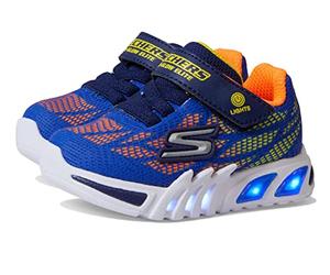 Skechers 400137n Ryor, Zapatillas, Roal Synthetic Orange Yellow Trim, 23 EU