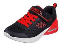 Skechers 403773L BKRD, Zapatillas, Black Textile/Red Trim, 32 EU