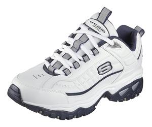 Skechers 50081 - Zapatillas para hombre, color Blanco, talla 46 EU