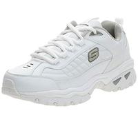 Skechers 50081 - Zapatillas para hombre, color Blanco, talla 49.5 EU