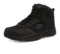Skechers 51705-BBK Hombre Botas de Nieve, Negro (Black 51705/Bbk), 45 EU