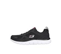Skechers 52631-BKRD Hombre Zapatillas, Negro (Black 52631/Bkrd), 44 EU