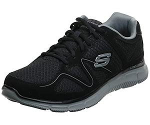 Skechers - 58350-bkgy_42,5, Zapatillas Hombre, Black, 42.5 EU