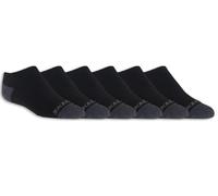 Skechers 6 Pack Boys' No Show medias o calcetines? en Negro, talla Pequeña