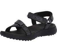 Skechers 600 Sandalias de Golf sin Clavos para Mujer, Negro -, 36 EU
