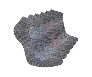Skechers 6er-pack Niedrig Geschnittene Socken Paquete de 6 calcetines de corte bajo Mujer (Pack de 6)