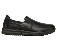 Skechers (77157EC) Hombre Nampa Groton Ocupacional Zapatos en Negro Talla 8 A 12