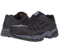 Skechers 77161 Zapatillas para Hombre Crankton Ebbitt Steel Toe Shoe, Negro, 47.5 EU