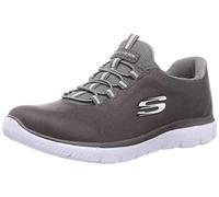 Skechers 88888301char, Bomba Mujer, Gris, 38.5 EU