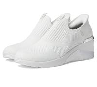 Skechers Cuña A Crecent para Mujer, Blanco, 39.5 EU