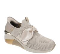 Skechers A Wedge-Enzie Hands Free Slip-ins, Zapatillas Mujer, Pardo, 38.5 EU