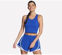 Skechers Ace Performance Tank en Azul/Oro, talla Media