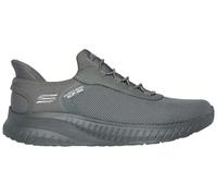 Skechers Adult Master Artículo Slip-INS: BOBS Sport Squad otro, Verde Olv, 47.5 EU