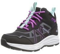 Skechers Adventure Blitz Fun Pursuit, Botas de Senderismo Niñas, Black Pu/ Turquoise Trim, 29 EU