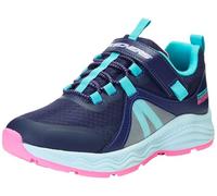 Skechers Adventure Blitz Noble Tread, Zapatillas Niñas, Navy Turqoise, 35.5 EU