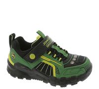Skechers niño John Deere: Adventure Track - Rugged-Brights en Verde/Negro, talla 28.5