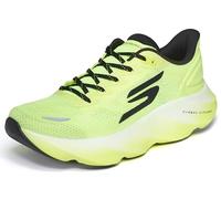 Skechers Aero Burst Performance - Tenis Deportivos de Correr para Hombre, con amortiguación máxima, Parte Superior Baja, de Malla, Ribete Textil Amarillo, 45 EU