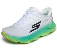 Skechers Aero Burst - Tenis de Correr para Hombre, Manos Libres, Blanco/Multicolor, Talla 11