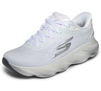 Skechers Aero Burst - Tenis sin Cordones para Hombre, Color Blanco/Plateado, Talla 9
