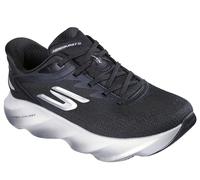 Skechers Aero Burst - Tenis sin cordones para hombre, color negro/blanco, talla 8