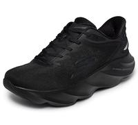 Skechers Aero Burst - Tenis sin Cordones para Hombre, Color Negro y Negro, Talla 9.5