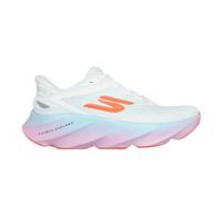 Skechers Skx Aero Burst Si, Zapatillas Mujer, White Textile/Multi Trim, 41 EU