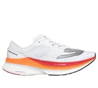 Skechers Aero Razor en White/Black/Orange, talla 42.5, Vegan
