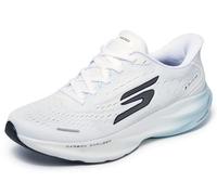 Skechers Skx Aero Spark Si, Zapatillas Hombre, White Textile/Lt.Blue Trim, 43 EU