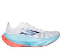 Skechers Aero Tempo en Blanco/Turquesa, talla 35, Vegan