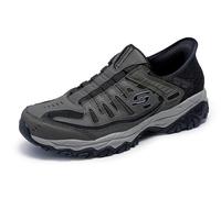 Skechers Afterburn M. Fit Ridgeburn Hands Free Slip-in, Mocasín Hombre, Brown, 46 EU